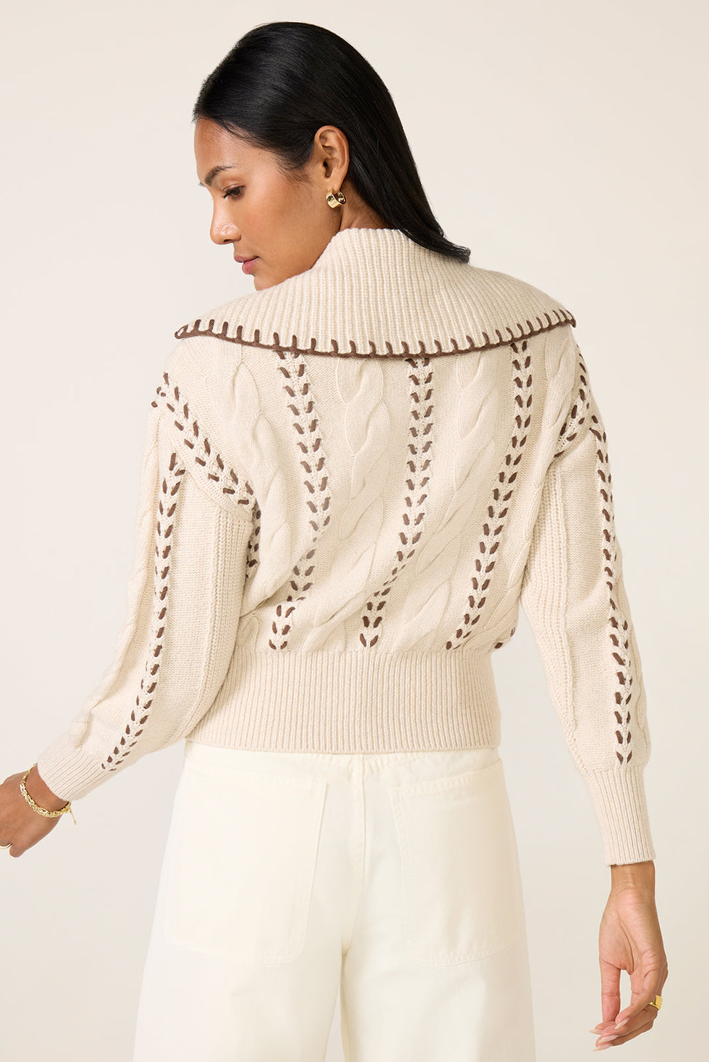 Lune Zip Front Cardigan