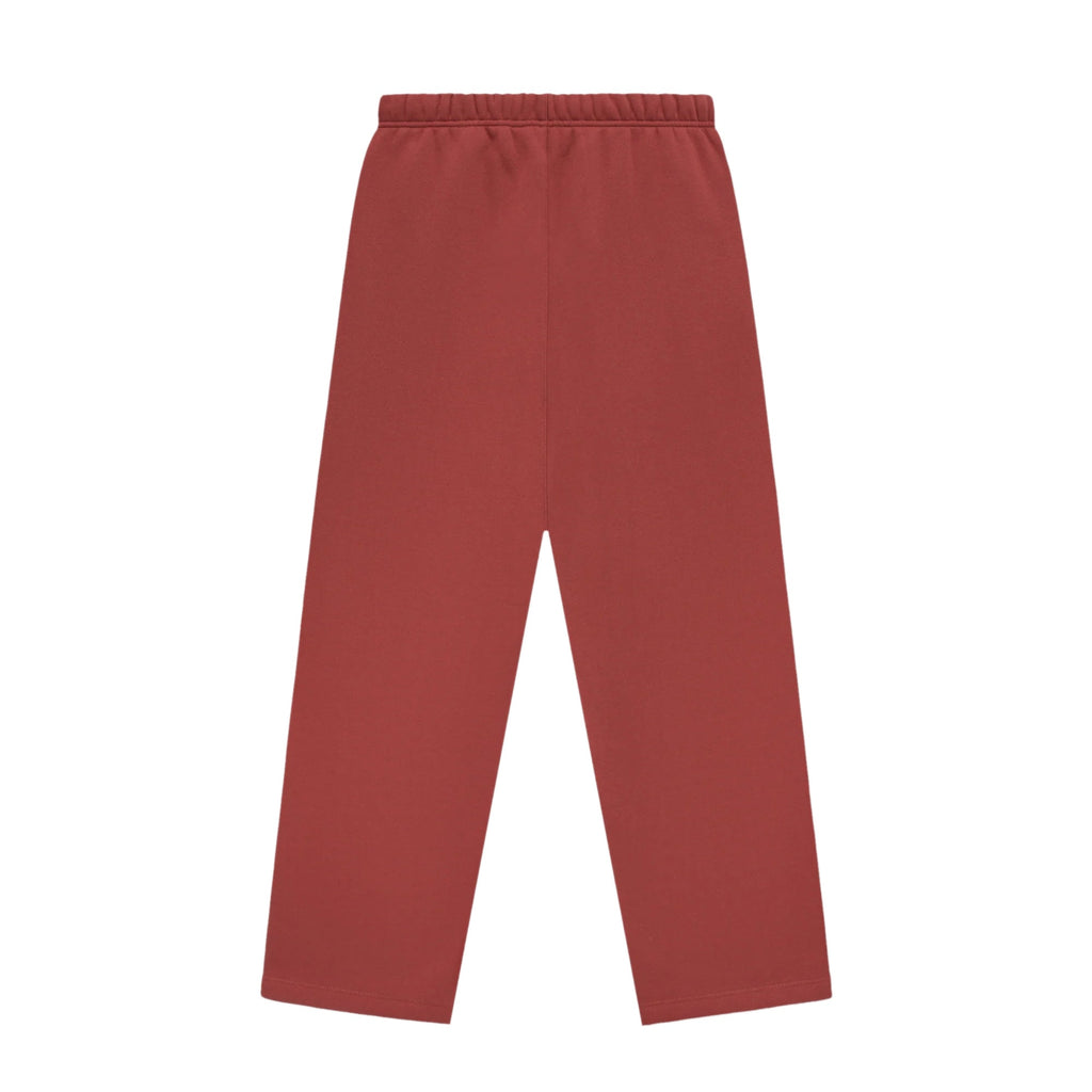Fear of God Essentials Relaxed Fleece Sweatpants - Crimson Red