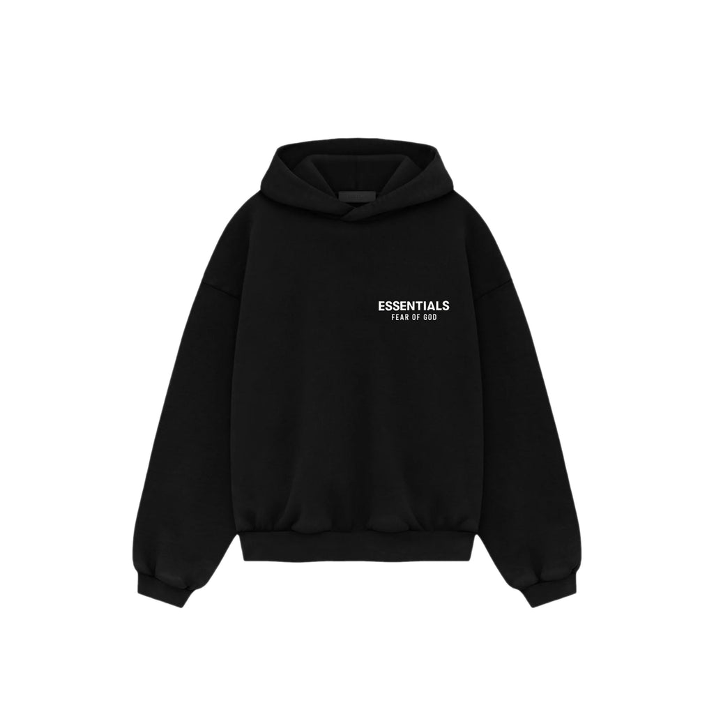 Fear of God Essentials Fleece Hoodie - Black (192HO246250F)
