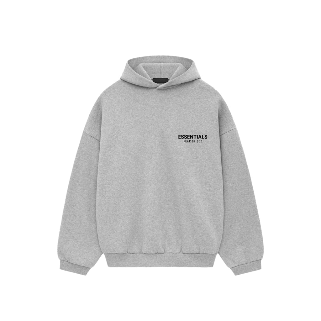 Fear of God Essentials Fleece Hoodie - Light Heather Grey