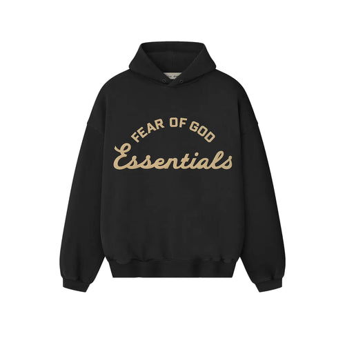 Fear of God Essentials 90s Training Hoodie - Faded Black