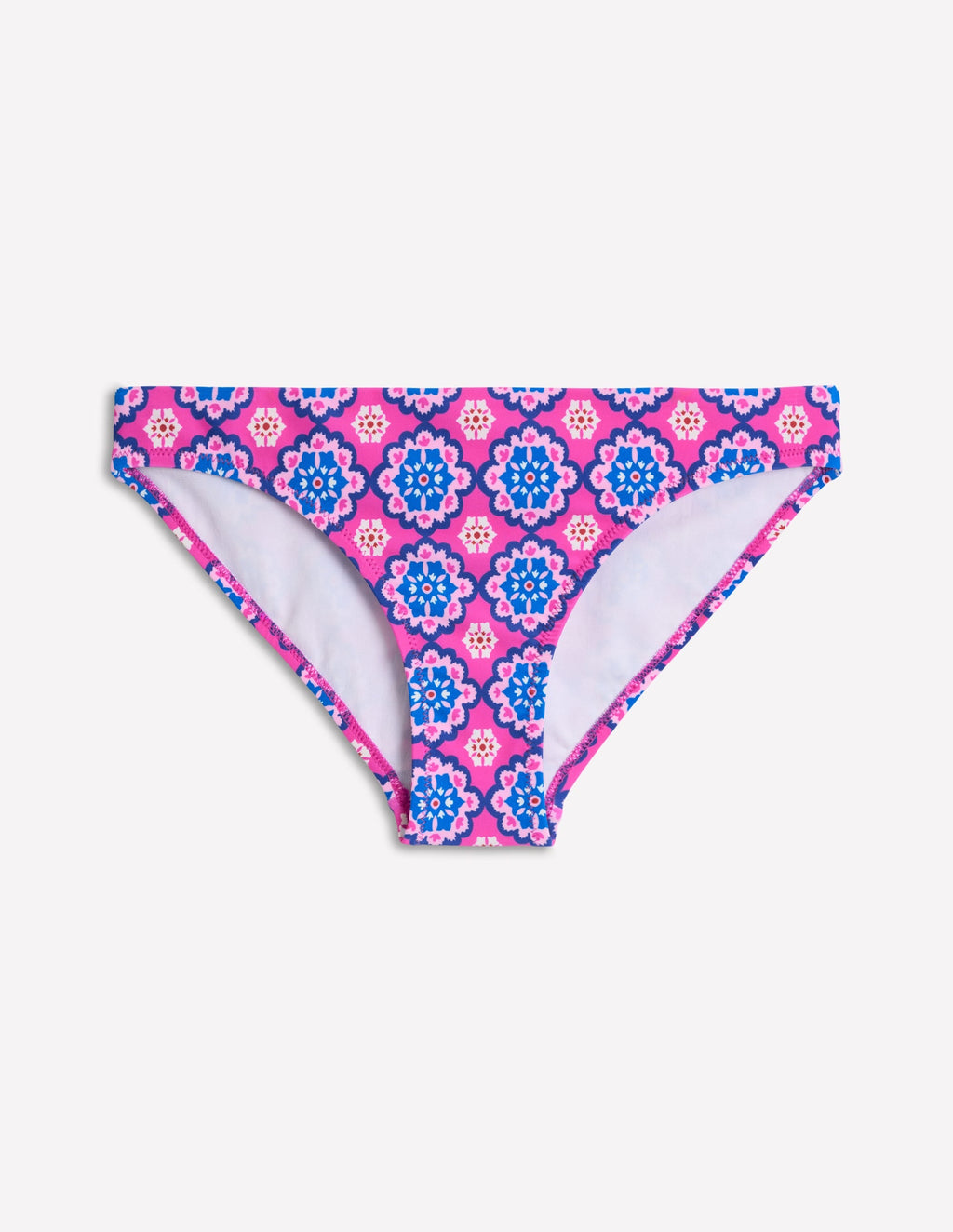 Classic Bikini Bottoms-Cosmos Pink, Geo