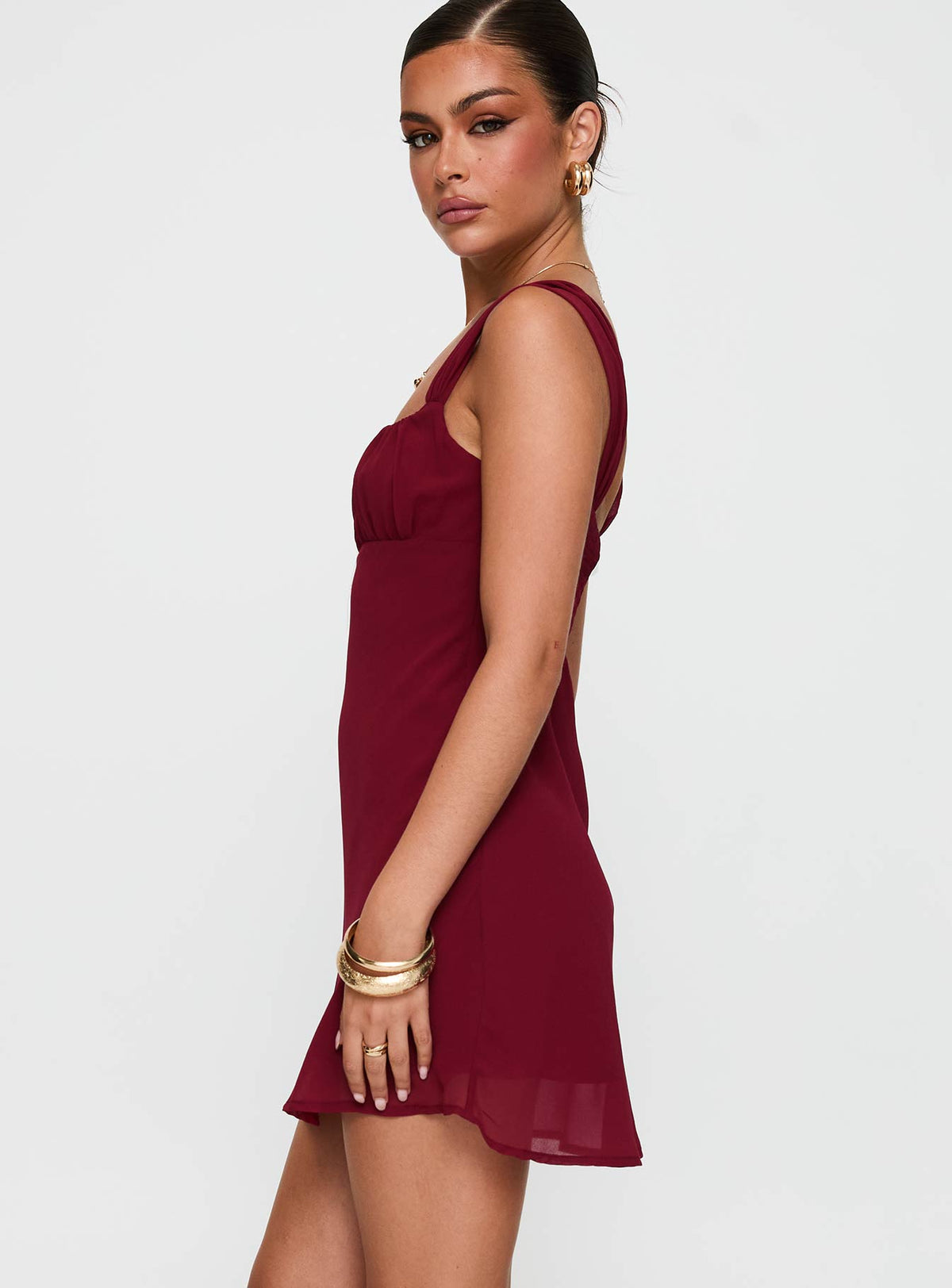 Solasta Mini Dress Red