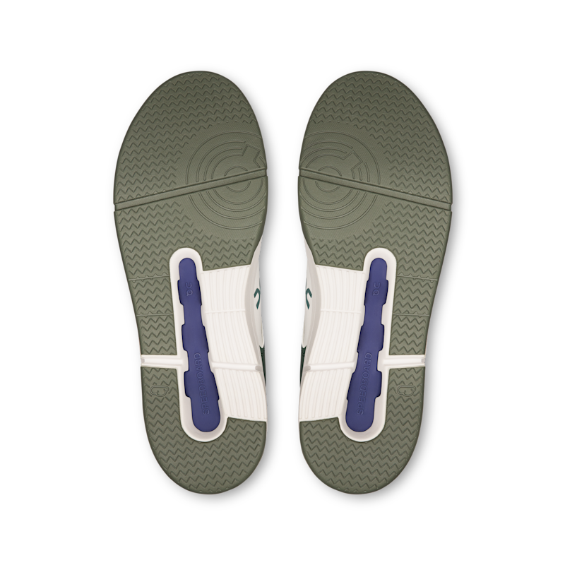 Men's THE ROGER Clubhouse - White | Olive