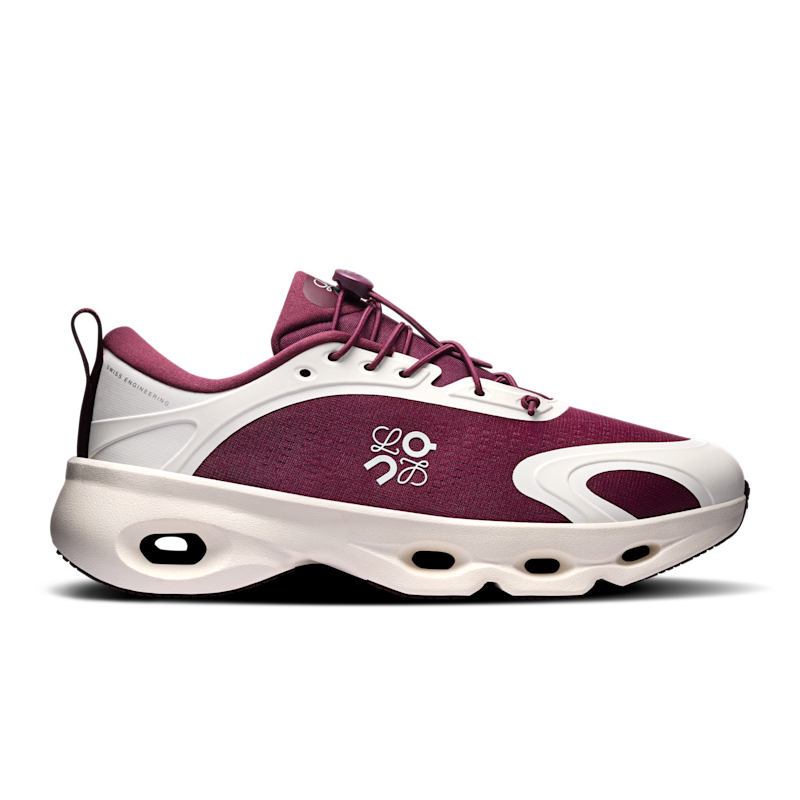 Women's Cloudsolo LOEWE - Burgundy | Eggshell
