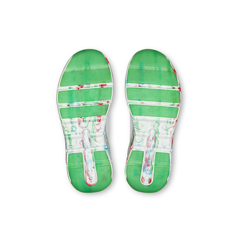 Unisex Cloudleap - White | Red