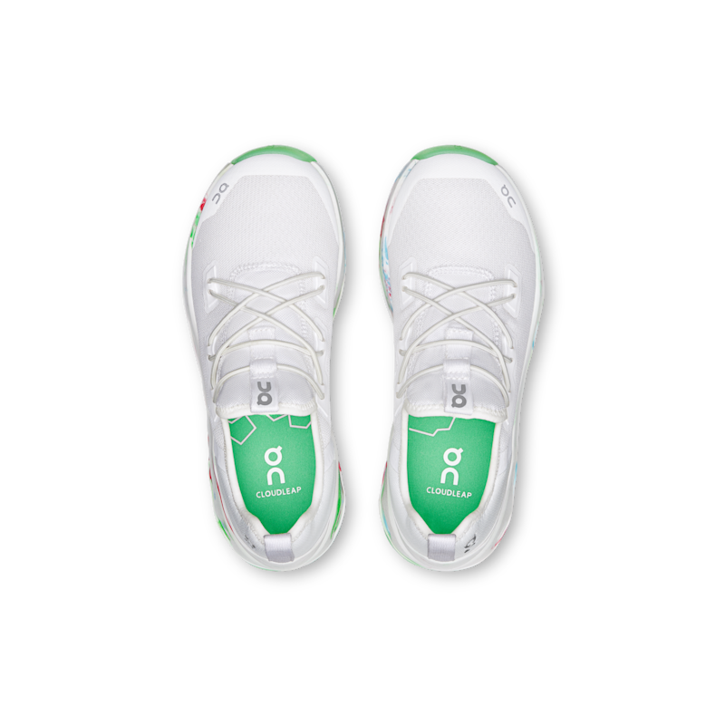 Unisex Cloudleap - White | Red