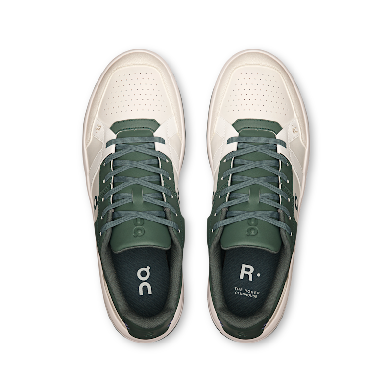 Men's THE ROGER Clubhouse - White | Olive
