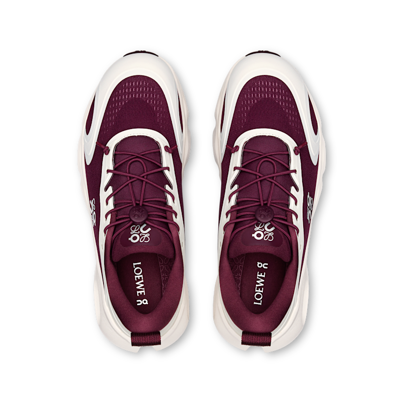 Women's Cloudsolo LOEWE - Burgundy | Eggshell