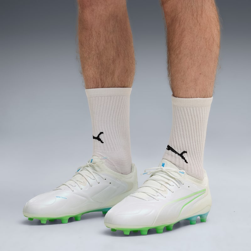 KING 20 ULTIMATE WHITE Firm/Artificial Ground Soccer Cleats