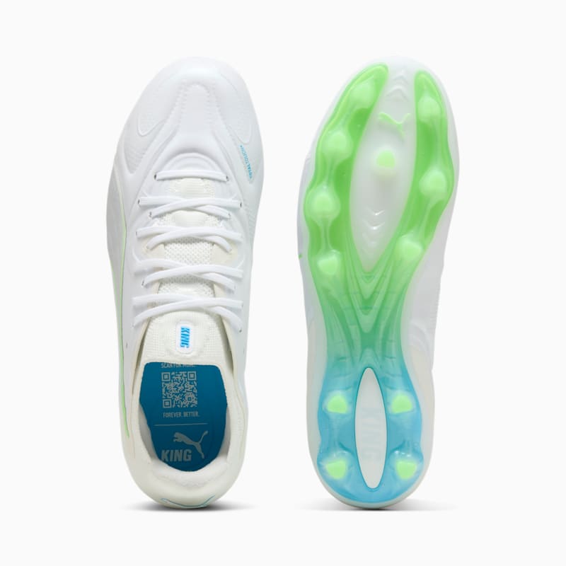 KING 20 ULTIMATE WHITE Firm/Artificial Ground Soccer Cleats