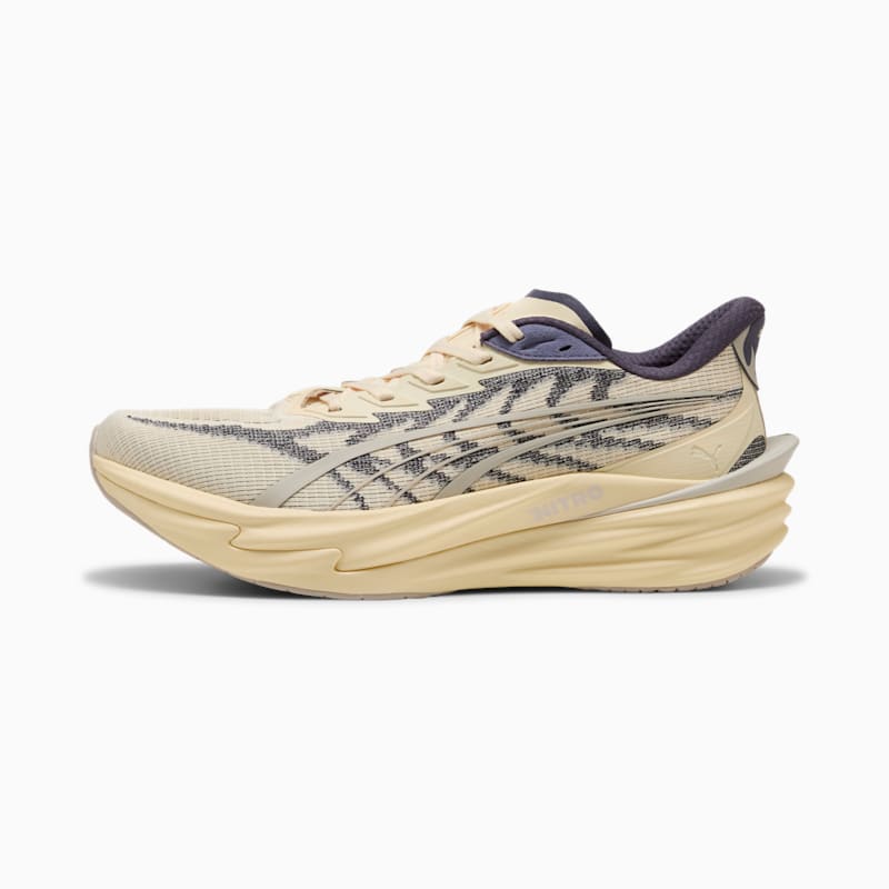 Deviate NITRO™ 4 Men's Road Running Shoes - Buttercream-Inky Depths