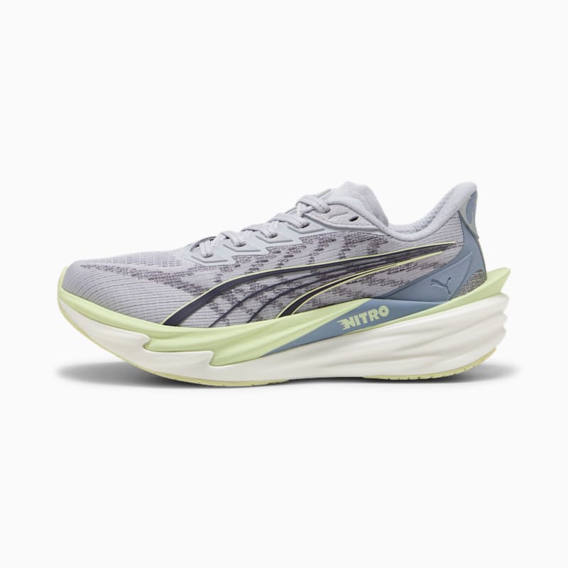 Deviate NITRO™ 4 Women's Road Running Shoes - Vibrant Silver-Apple Spritz