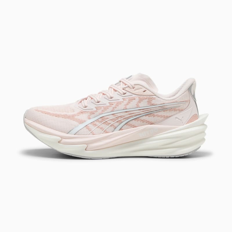 Deviate NITRO™ 4 Women's Road Running Shoes - Jasmine Flower-PUMA White