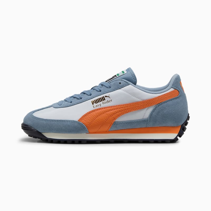 Easy Rider Vintage Sneakers - Silver Mist-Rickie Orange