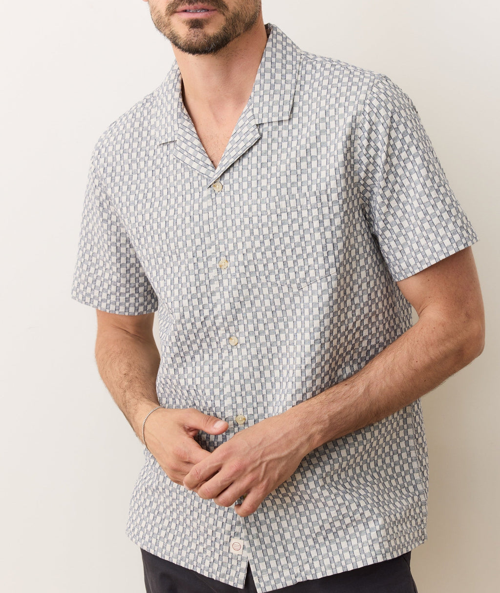 Landon Checkered Resort Shirt