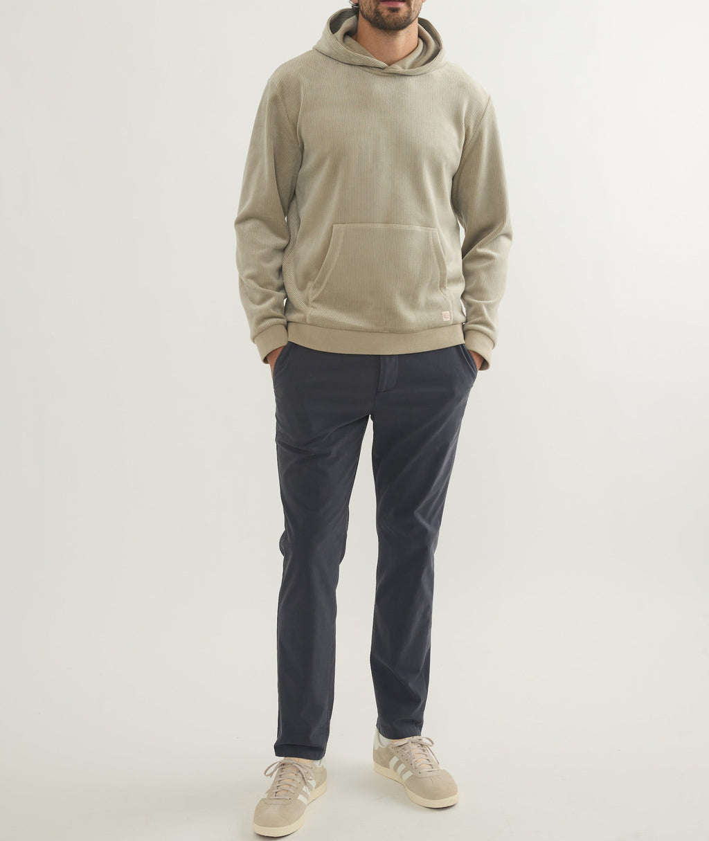 Cord Velour Hoodie