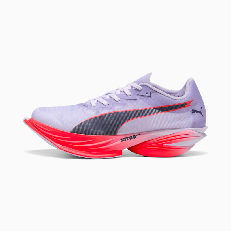 FAST-R NITRO™ Elite 3 Men's Road Running Shoes - Light Lavender-Ultra Red