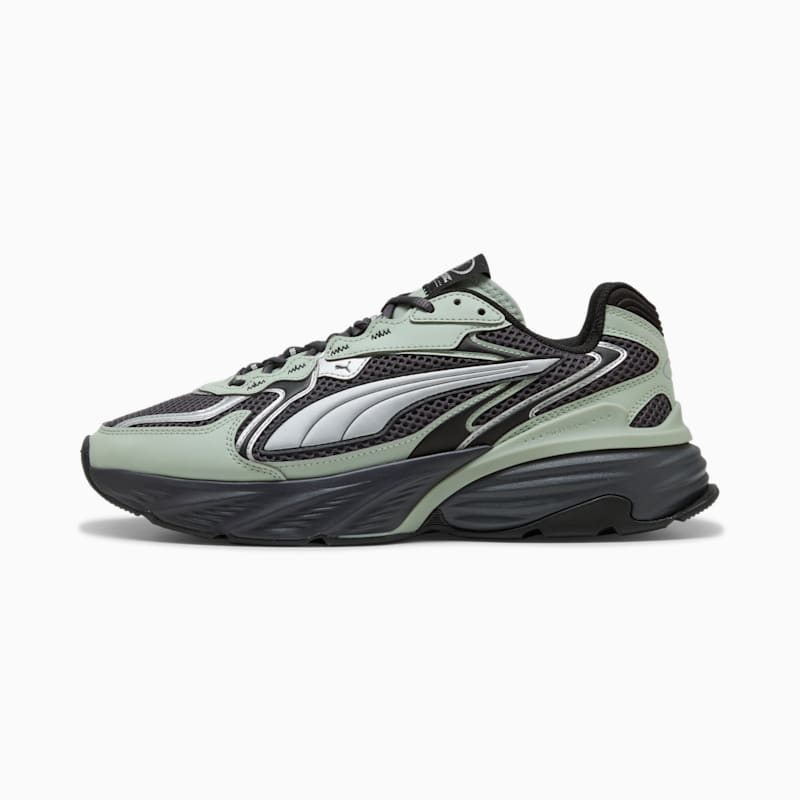 Fade Sneakers - Moody Gray-Soft Grass