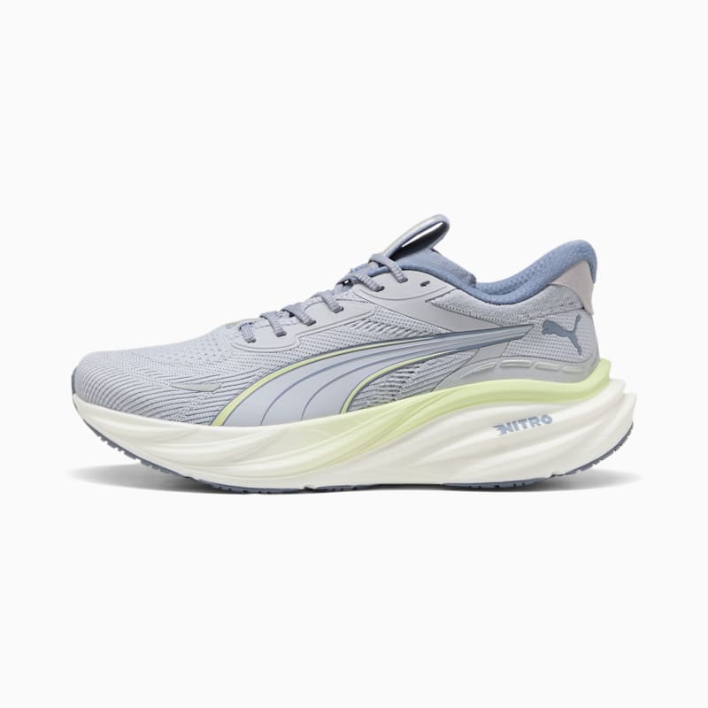 Magnify NITRO™ 3 Men's Road Running Shoes - Vibrant Silver-Apple Spritz