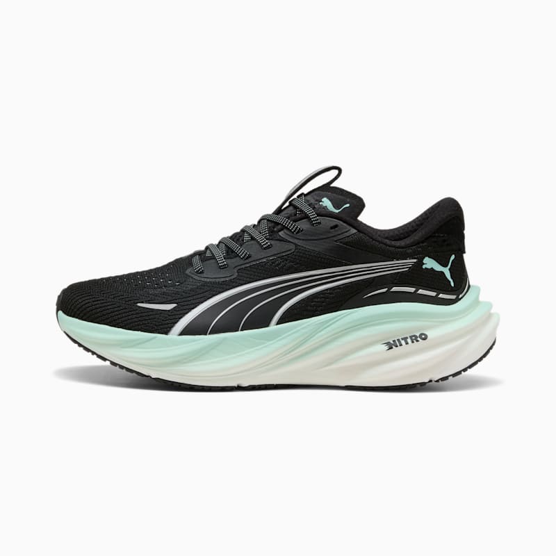 Magnify NITRO™ 3 Women's Road Running Shoes - PUMA Black-Mint Melt