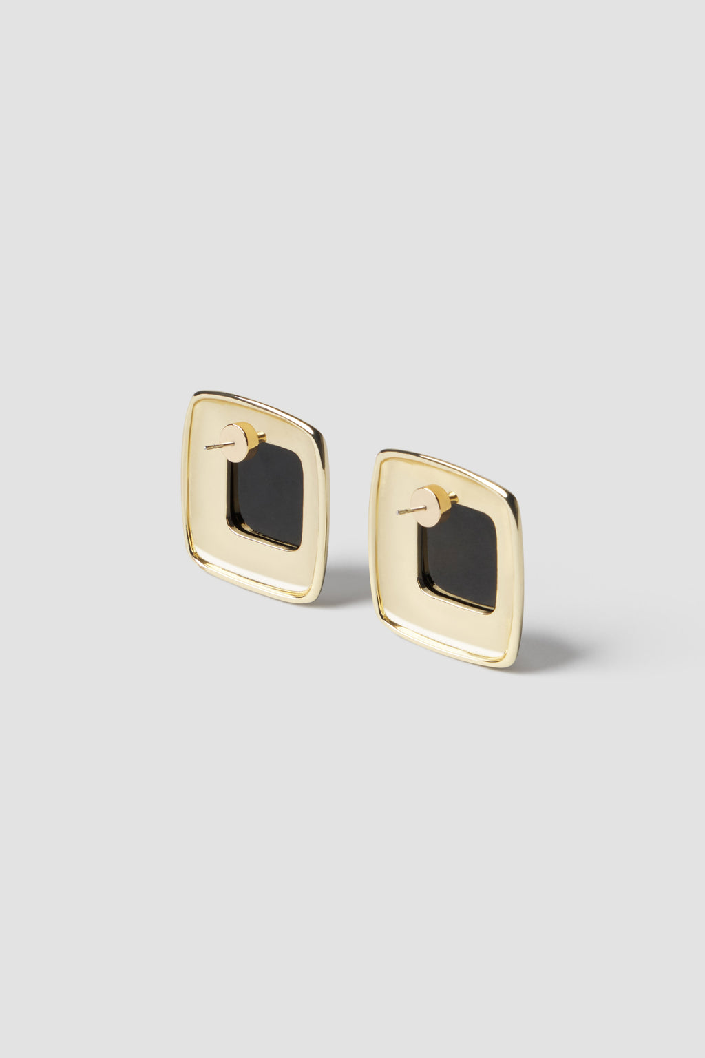 Square Stone Earrings