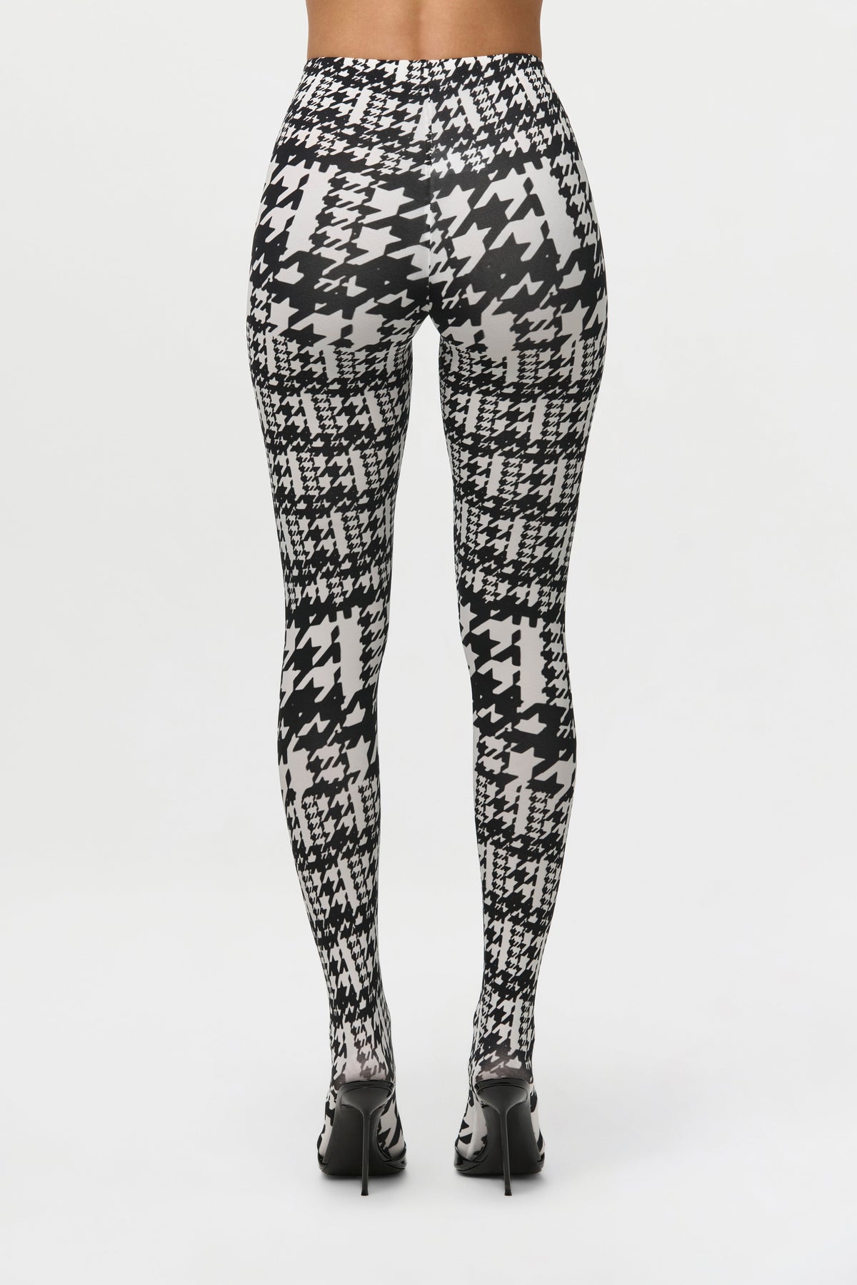 Naked Print Closed Toe Leggings Petite