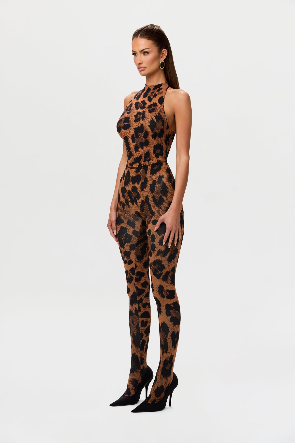 Naked Animal Print Tights