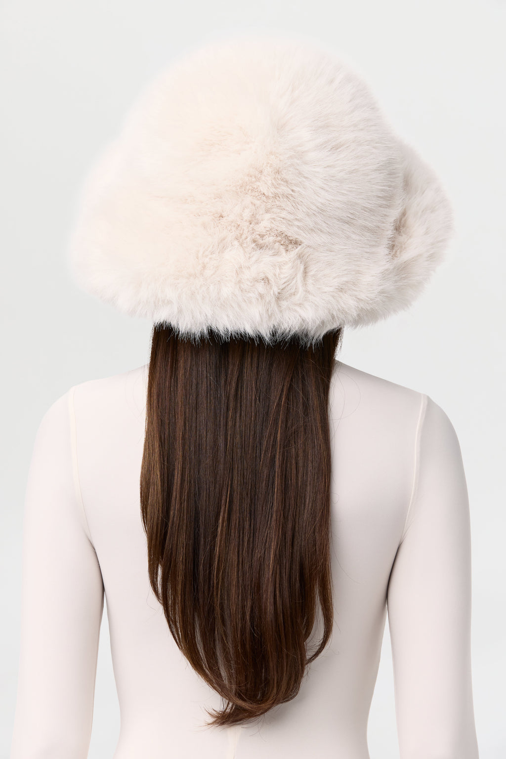 Faux Fur Oversized Bucket Hat