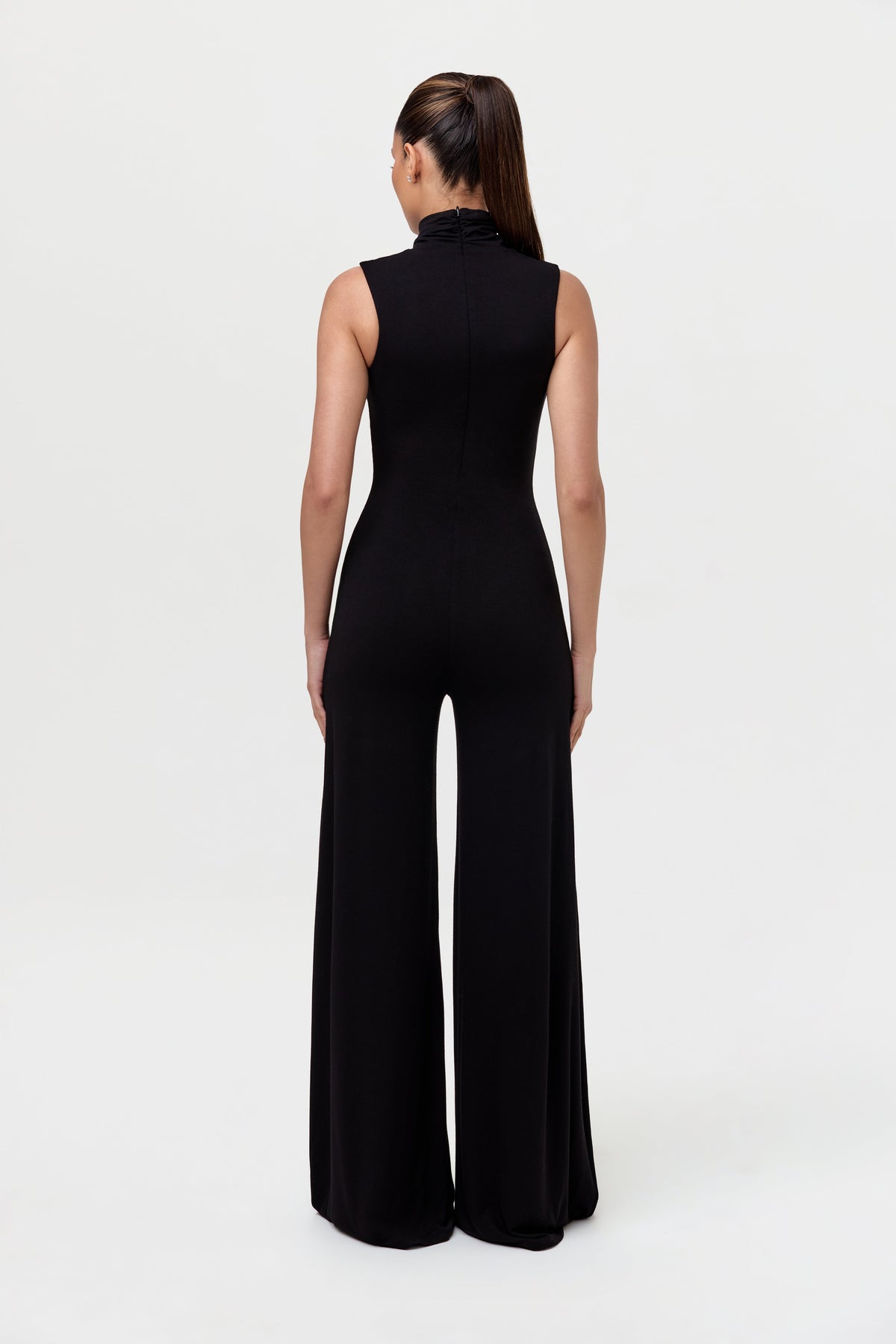 NW Turtleneck Wide-Leg Jumpsuit Petite