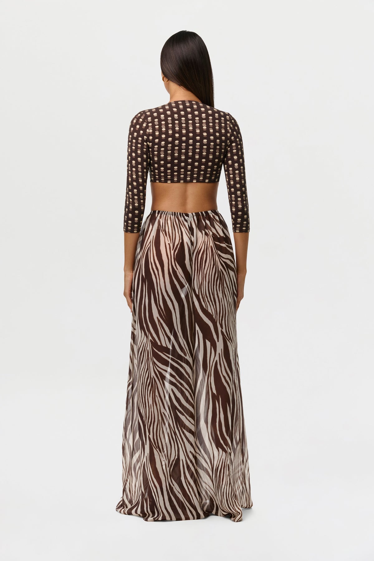 Chiffon Wide Leg Pants