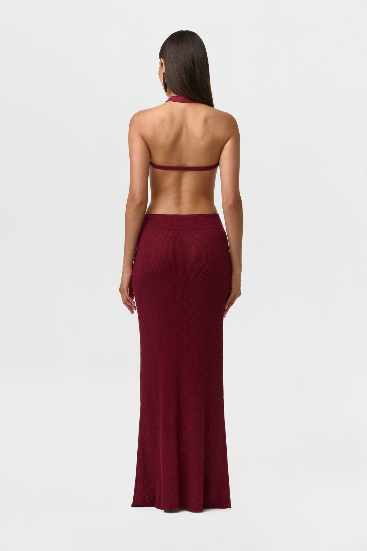 Knit Halter Crop Top