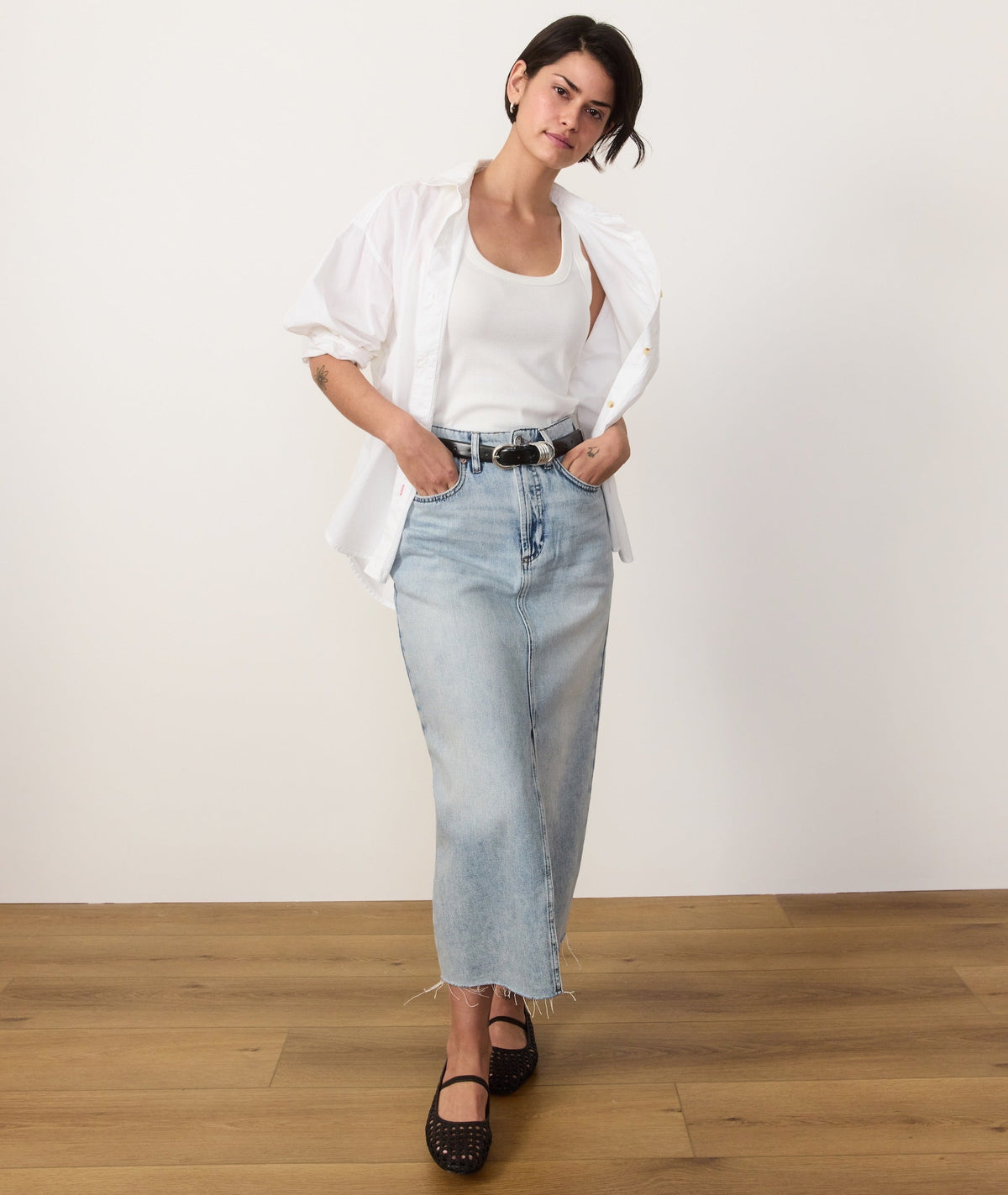Cali Poplin Oversized Shirt