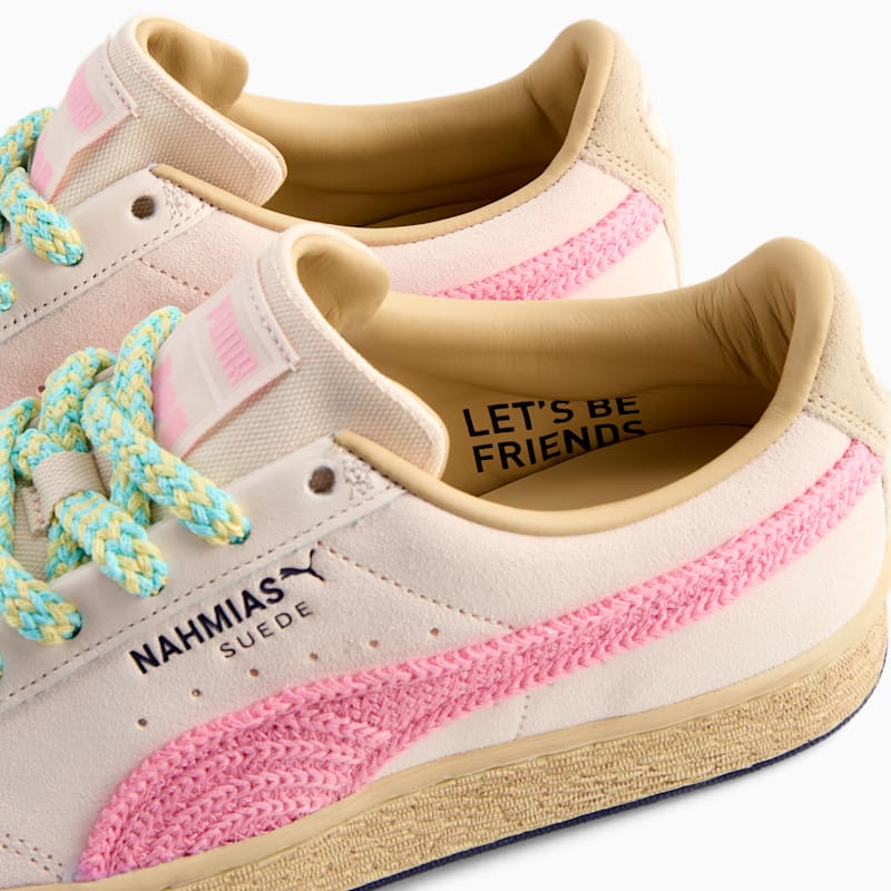 PUMA x NAHMIAS Suede Crochet Sneakers