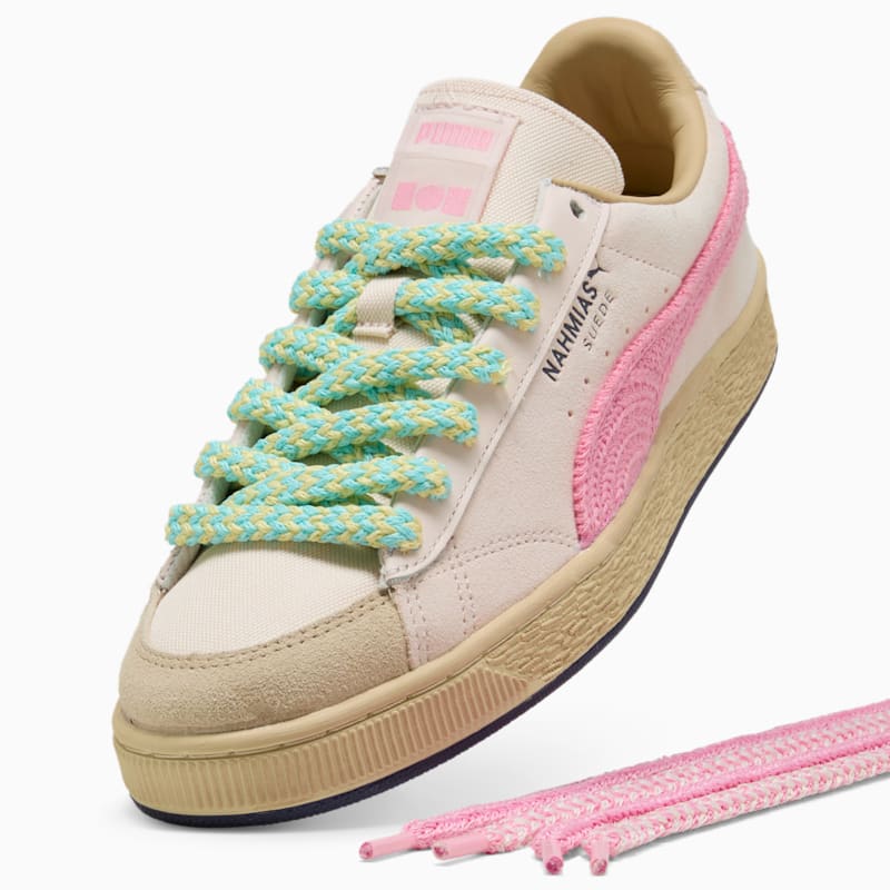 PUMA x NAHMIAS Suede Crochet Sneakers
