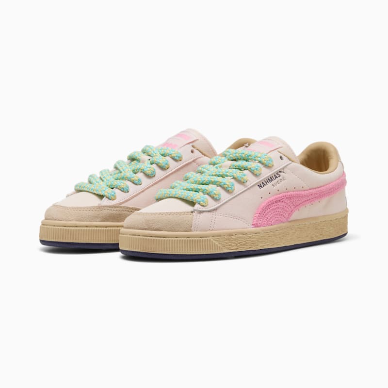 PUMA x NAHMIAS Suede Crochet Sneakers