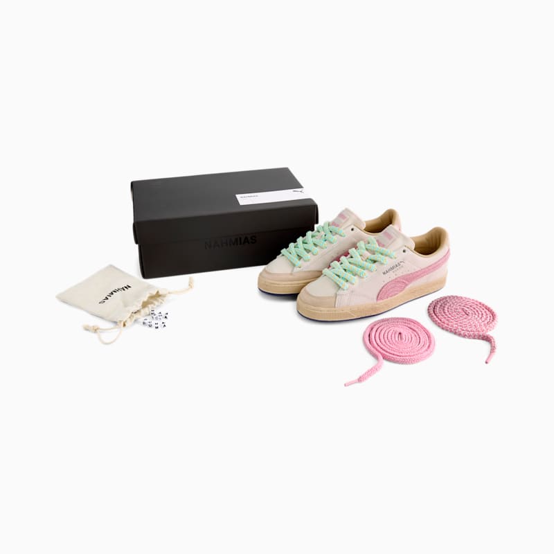 PUMA x NAHMIAS Suede Crochet Sneakers