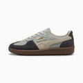 Palermo Leather Sneakers - Smokey Gray-Desert Dust