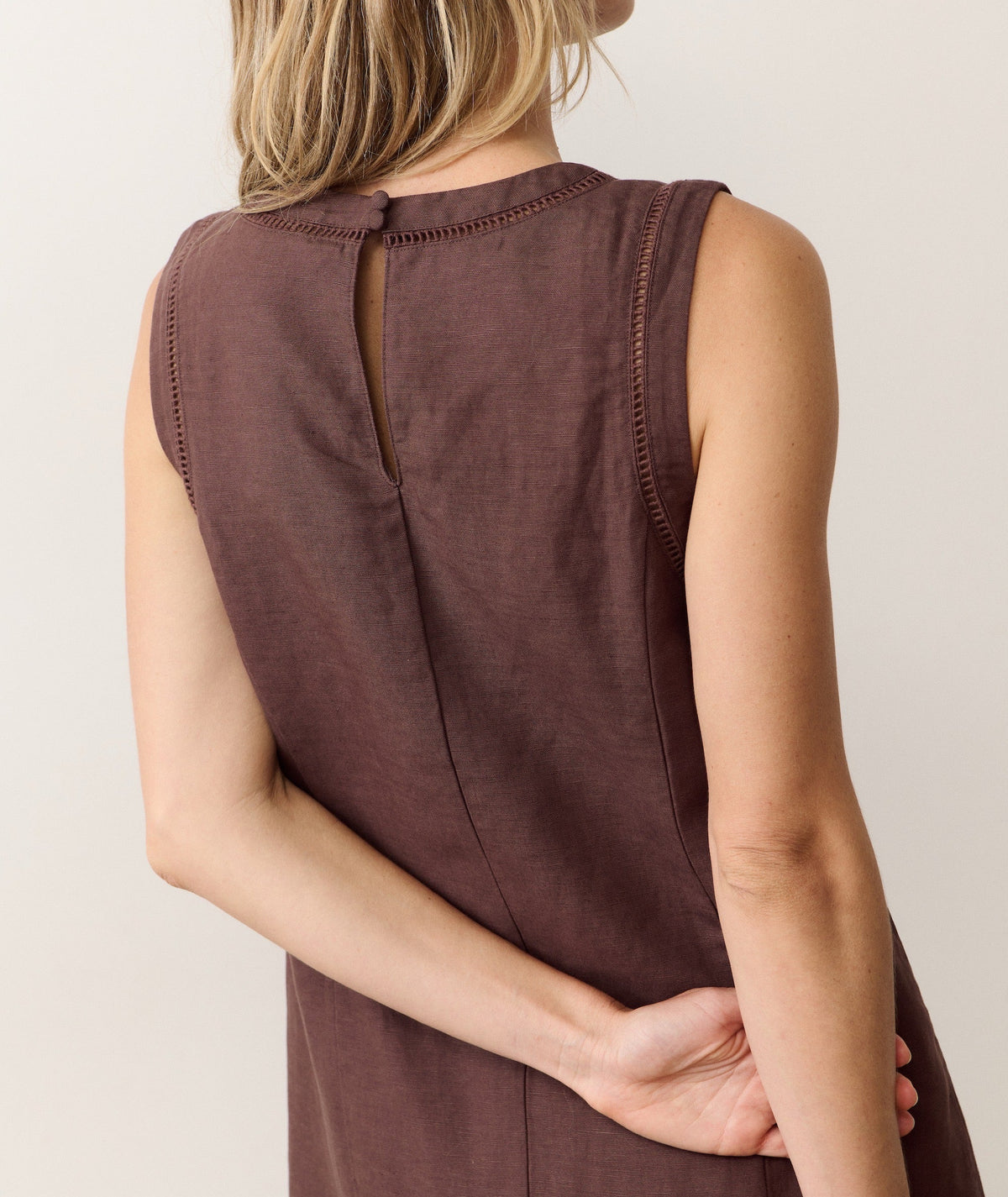 Cora Linen Mini Dress