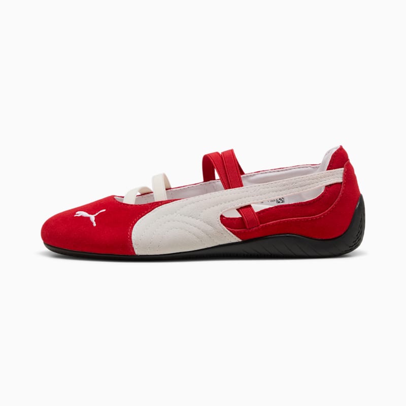 Speedcat Ballet Suede Women's Sneakers - For All Time Red-PUMA White-PUMA Black