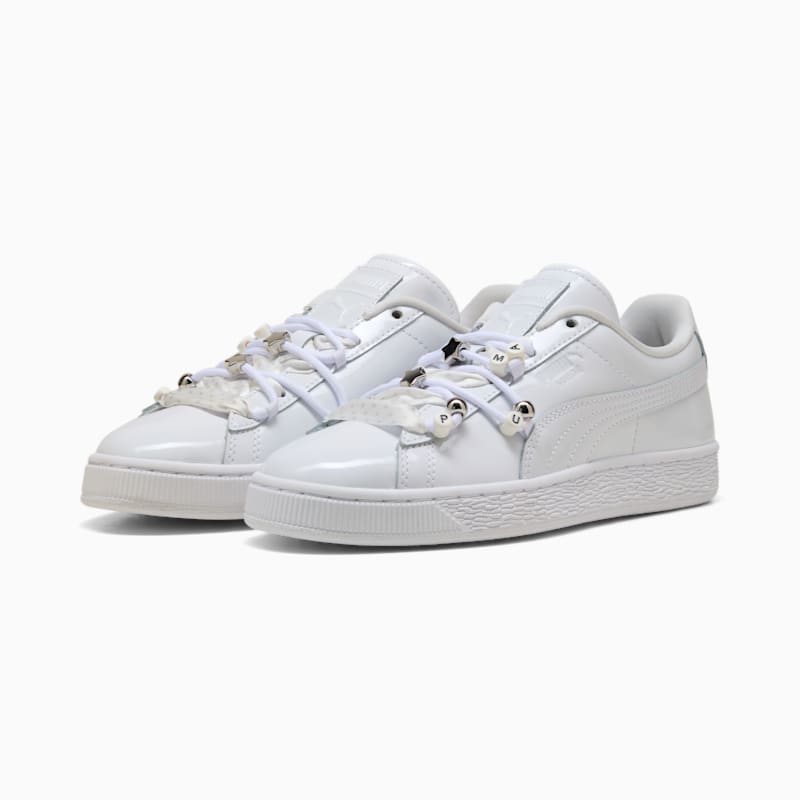 Suede Bloom Patent Women's Sneakers