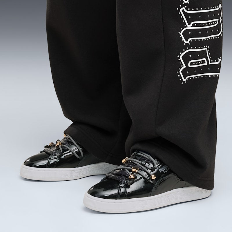 Suede Bloom Patent Women's Sneakers