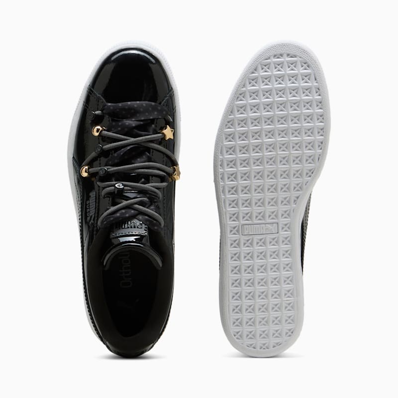 Suede Bloom Patent Women's Sneakers