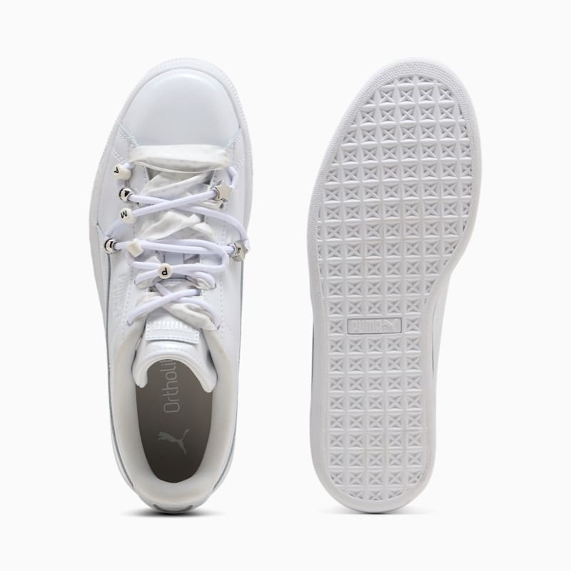 Suede Bloom Patent Women's Sneakers