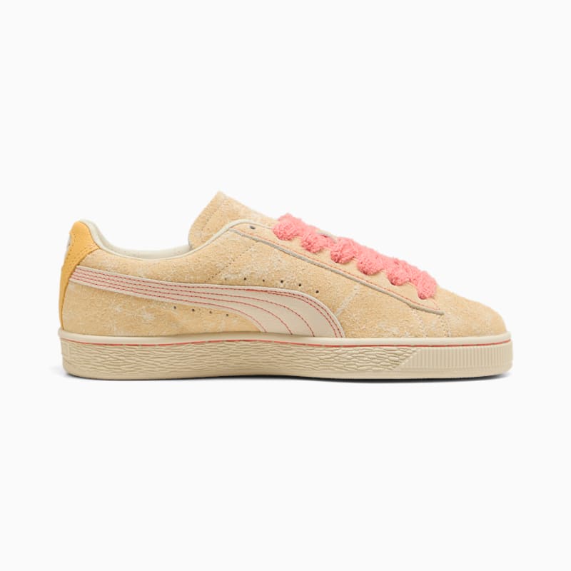 Suede CODA "Echo Points" Flaxen Sneakers