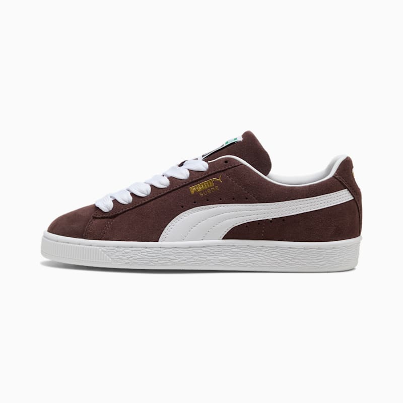 Suede Classic Women's Sneakers - Chocolate Brown-PUMA White