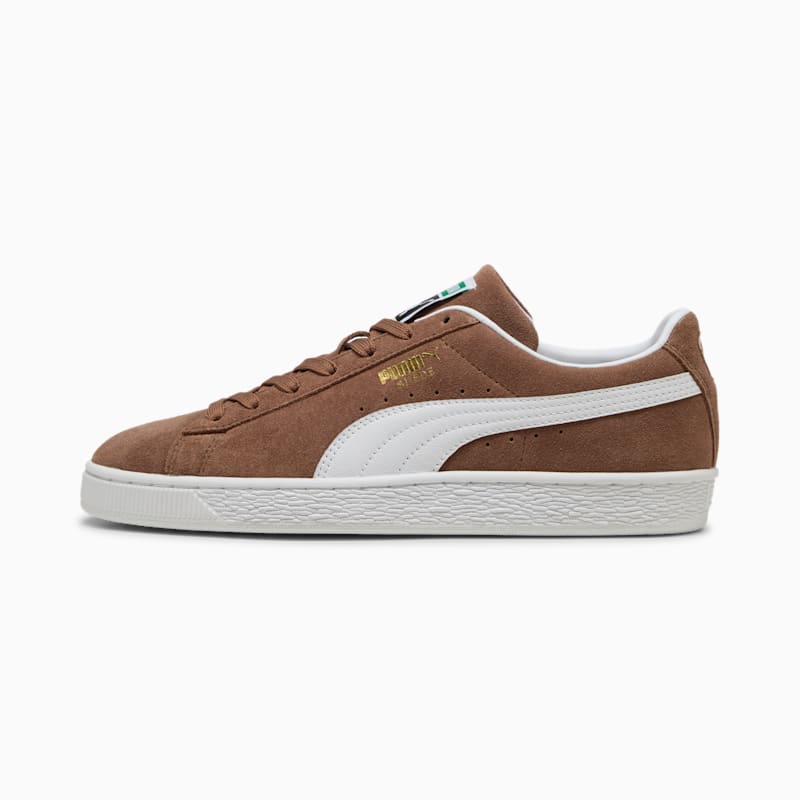 Suede Classic Women's Sneakers - Haute Coffee-Warm White