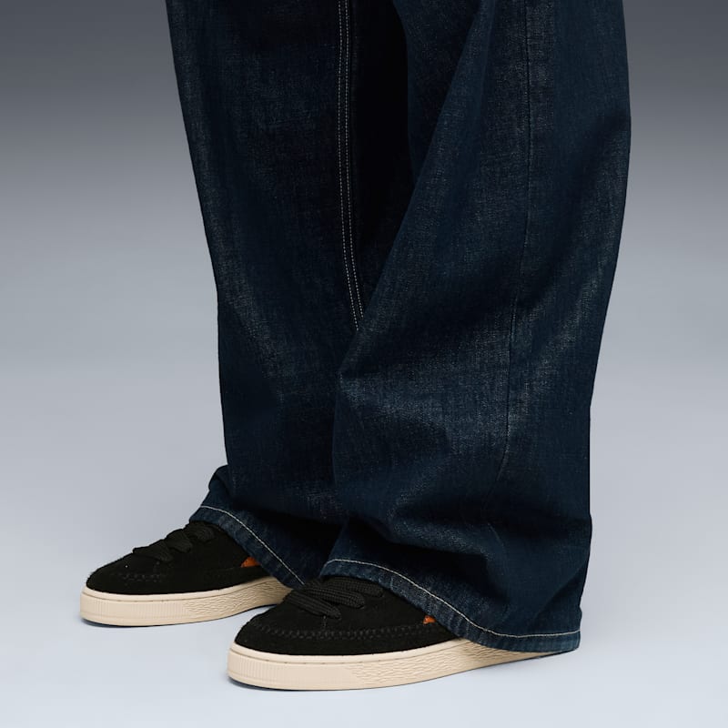 Suede Moccasin Sneakers