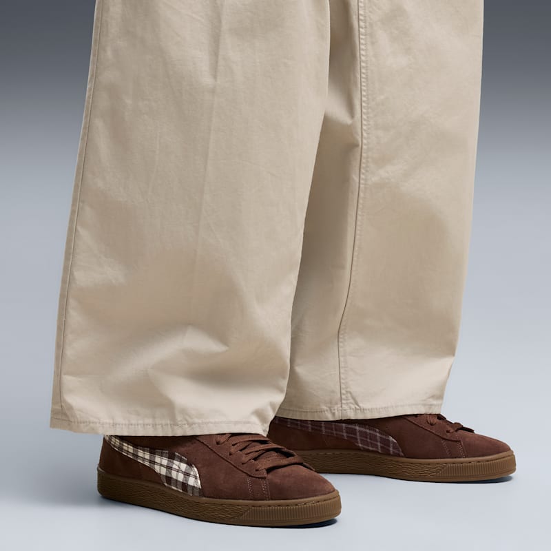 Suede Patch Sneakers