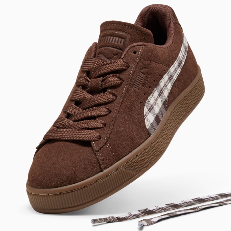 Suede Patch Sneakers